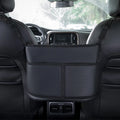 PU Leather Front Seat Gap Handbag Holder Organizer