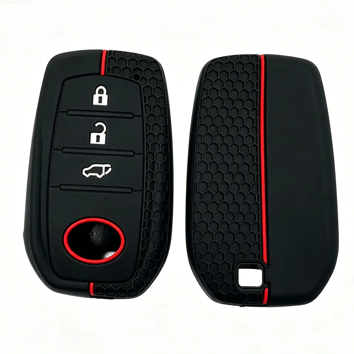 Toyota Silicone Key Fob Cover - Soft Durable for RAV4 Corolla Camry - image 6