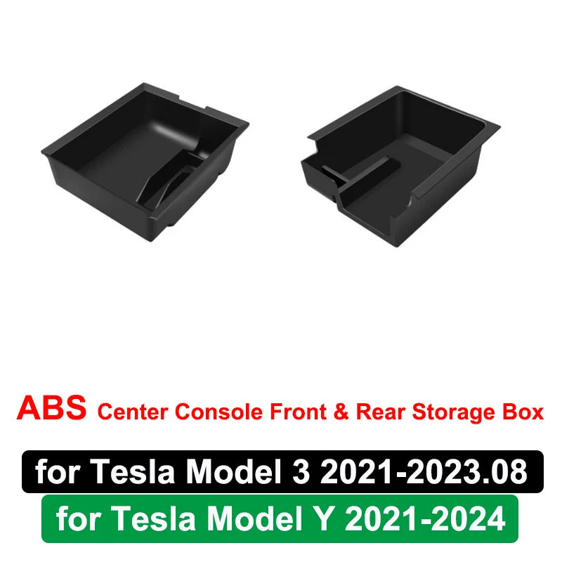 Center Console Organizer Trays for Tesla Model 3 and Model Y