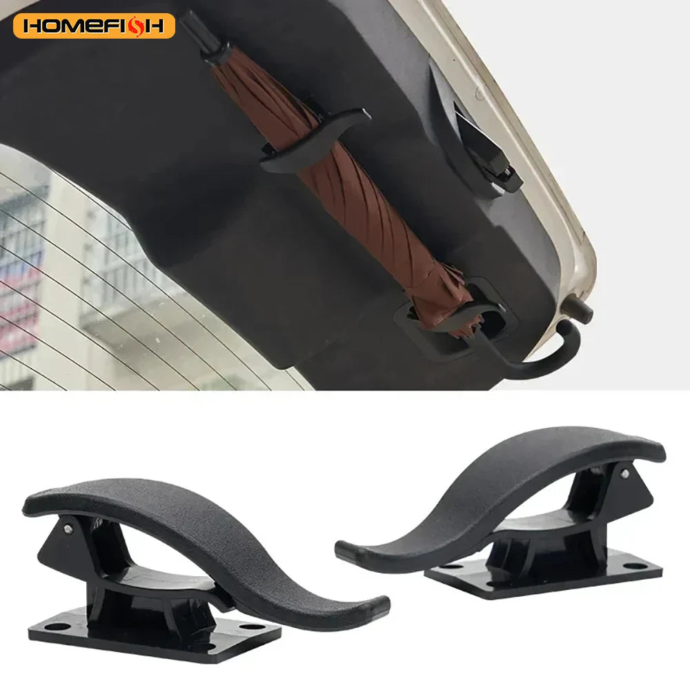 Multi-purpose Trunk Umbrella Mount Holder Car Umbrella Storage Organizer Holders Universal Car Accessory 2Pcs Car Seat Back Hoo