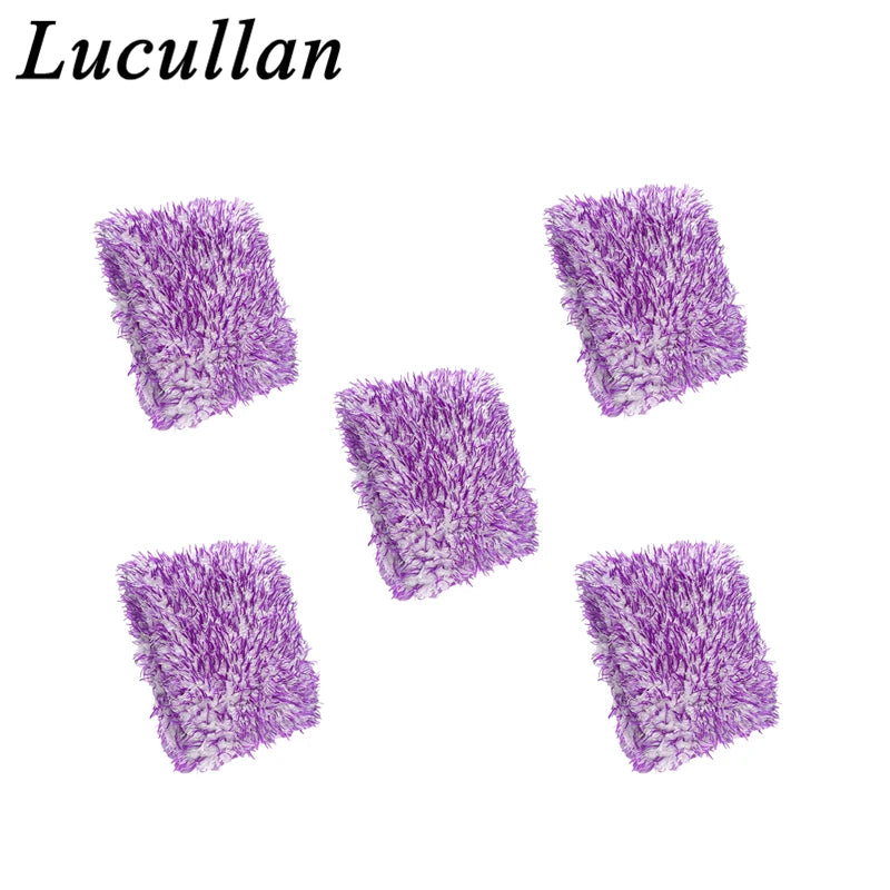 Microfiber Car Wash Pad with Side Opening, 7 x 8 Inch