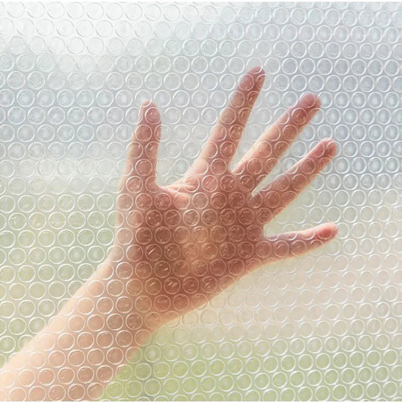 Winter Window Insulation Film – Double-Layer Bubble, Easy Install