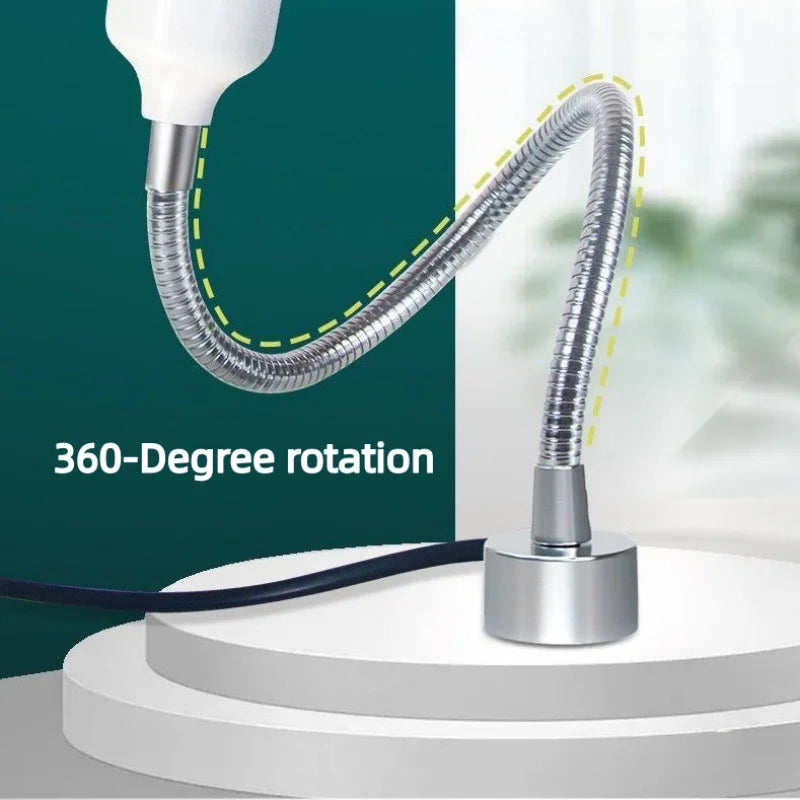 Magnetic LED Work Light High Brightness Bendable Waterproof Explosion Oil Proof CNC Machine Worktable Aluminum Clamp Lamp