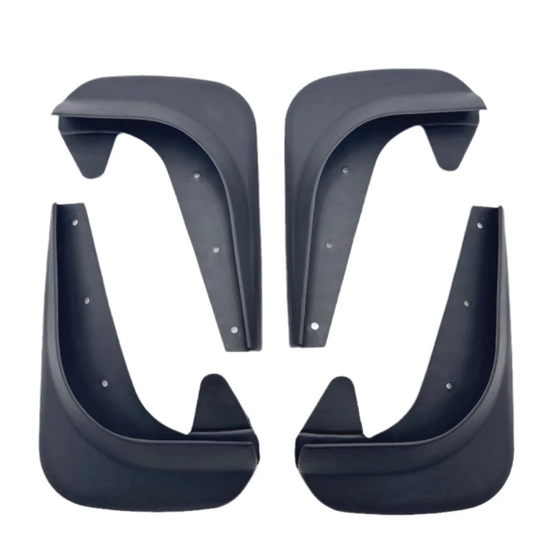 4pcs Set Car Tire Fender Universal Front Rear Wheel Mud Flaps Splash Guards MudFlaps with Screw Automobile Protector Accessories