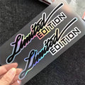 Limited Edition Lettering Sticker Pair for Car, Motorcycle and Truck