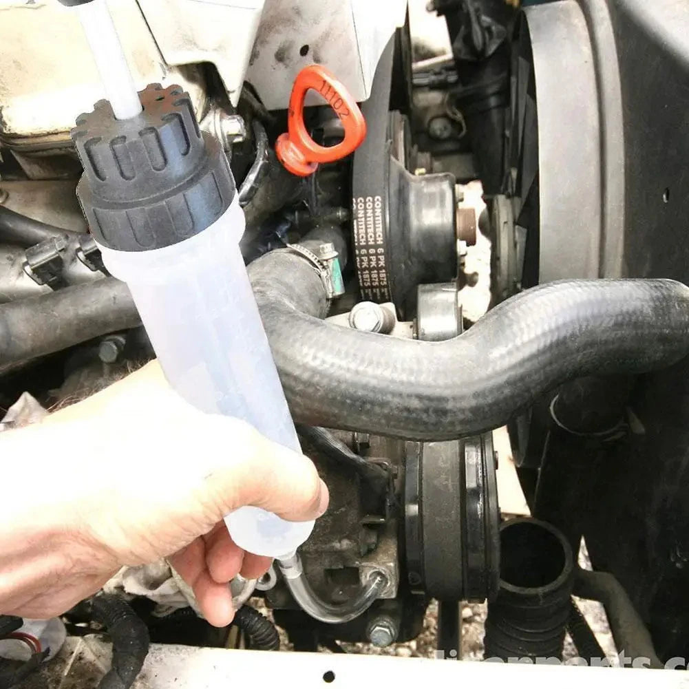 500cc Oil Fluid Extractor Pump Multi-Purpose Oil Syringe Fluid Syringe Extractor Car Vacuum Fuel Transfer Automotive Oil Syringe