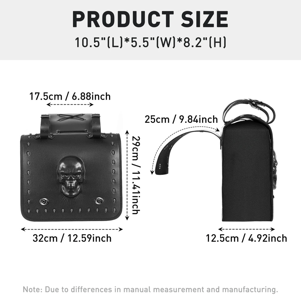 20L Saddle Side Bag for Honda Shadow Aero 750 - image 6