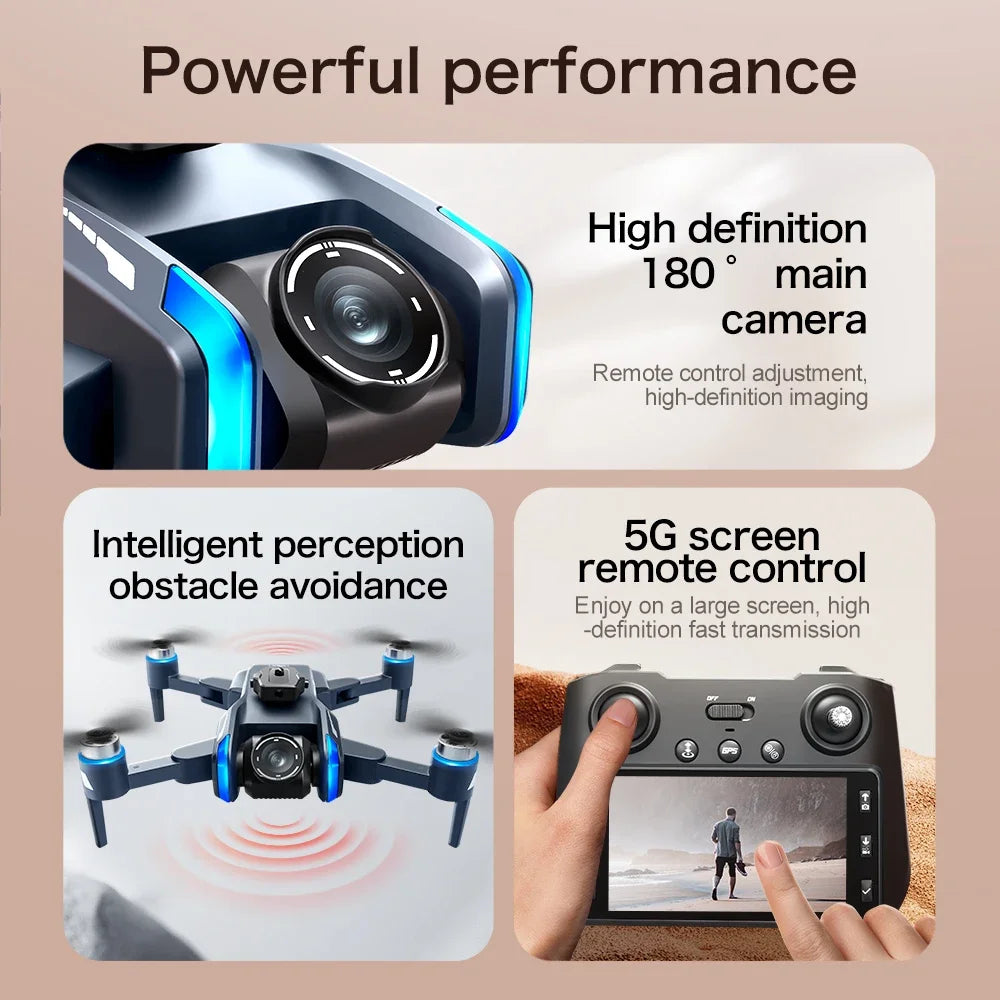 Lenovo XT808 GPS Drone 8K Foldable FPV Brushless Quadcopter - image 8