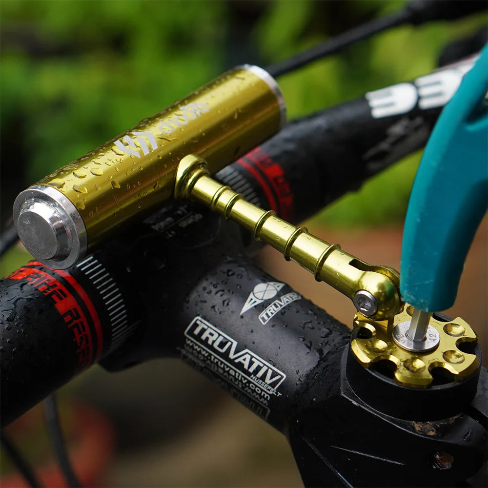 Bicycle Accessories Bike Handlebar Extended Bracket Stem Cap Integrated Cycling Computer Mount Holder Lamp Support Rack Aluminum
