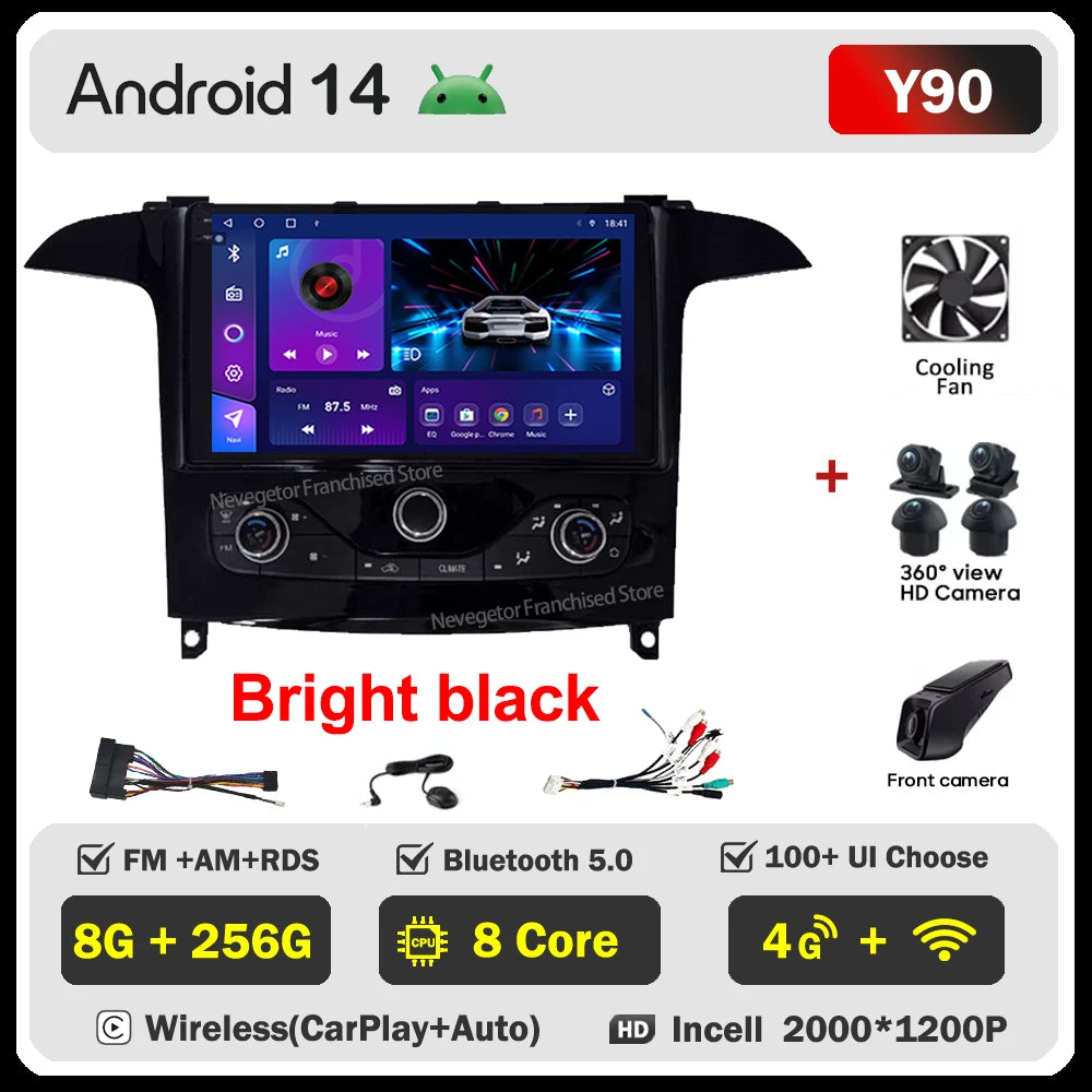 Android 16 9-Inch Car Multimedia Player for Ford S-MAX & Galaxy - image 18
