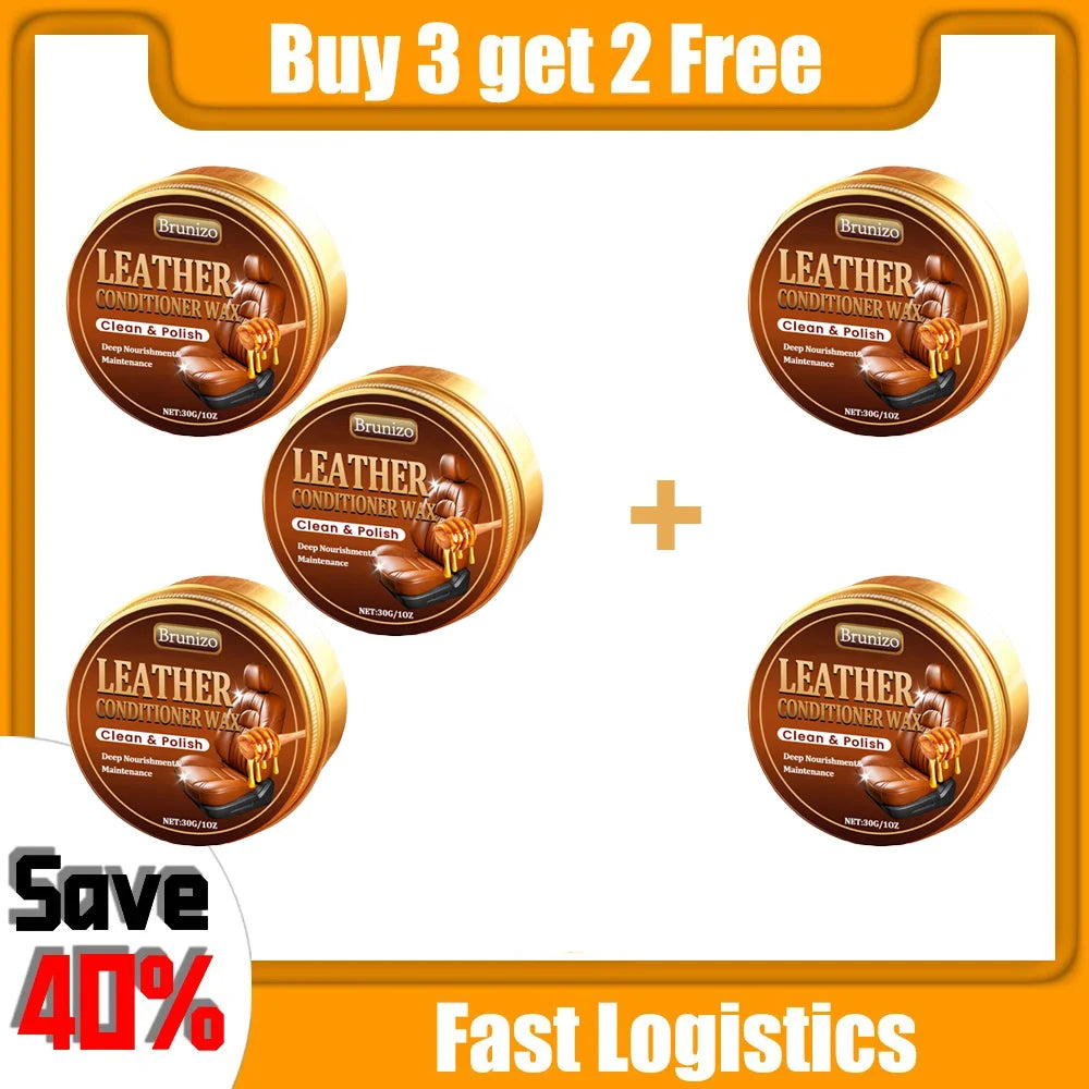 Leather Repair Filler Paste for Car Seats and Steering Wheel