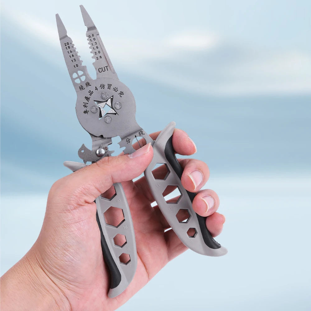 Multi Functional Electrician Tools Pliers Crimping Tool set For Wire Splitting And Stripping Specialized For Electricians
