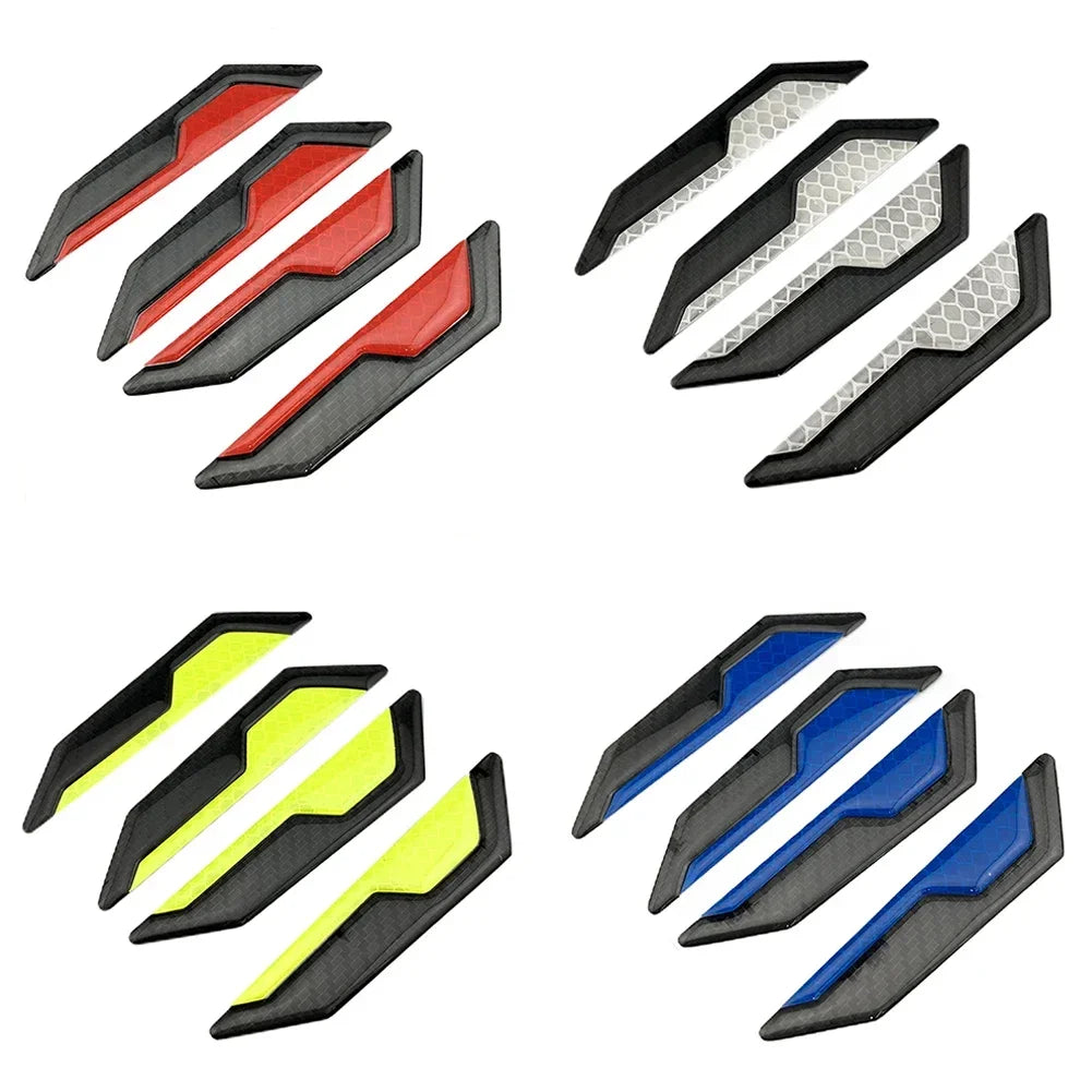 Reflective Car Door Sticker Safety Opening Warning Reflector Tape Decal Auto Car Accessories Exterior Interior Reflector Sticker