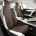 Perforated Suede-Finish Car Seat Covers, Single, Pair or Rear