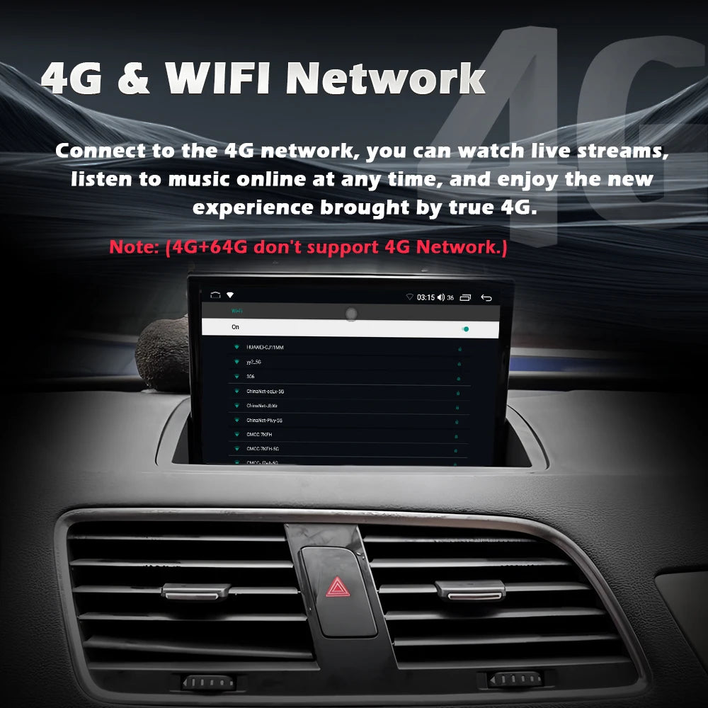 8-Inch Wireless CarPlay & Android Auto for Audi Q3 (2011-2018) - image 3