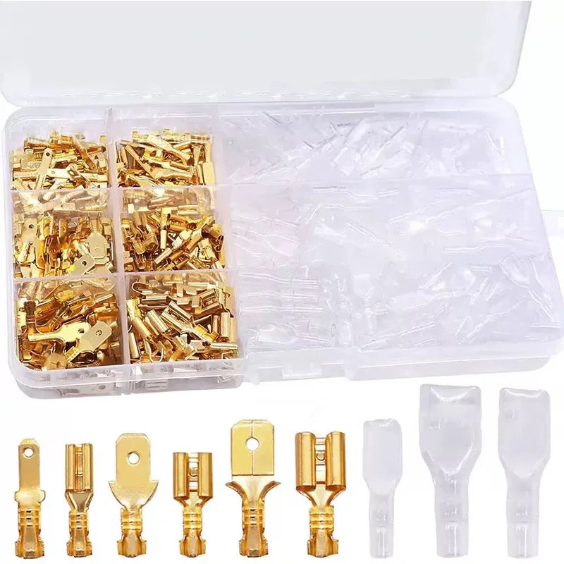 270-Piece Insulated Spade Terminal Connector Kit
