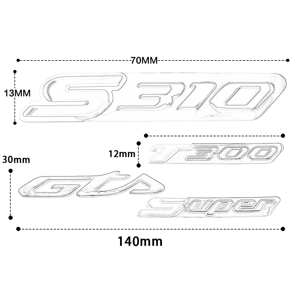 Reflective Wheel Rim Decals for Vespa GTS and S Series Scooters - view 6
