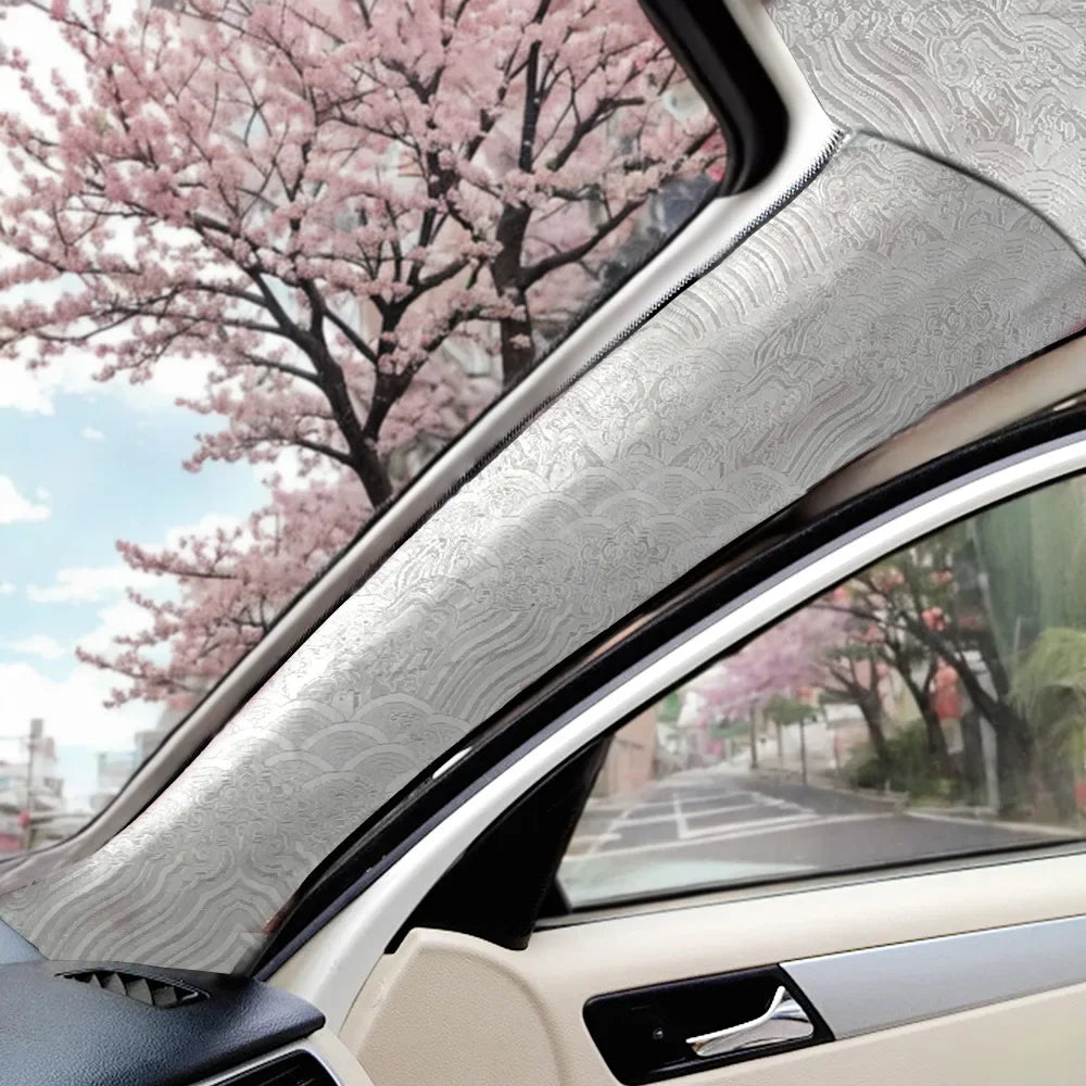 Self-Adhesive Pillar and Headliner Fabric Wrap, 59 x 19.7 in