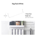 No-Punch Pegboard Accessories – Hanging Shelf & Hooks