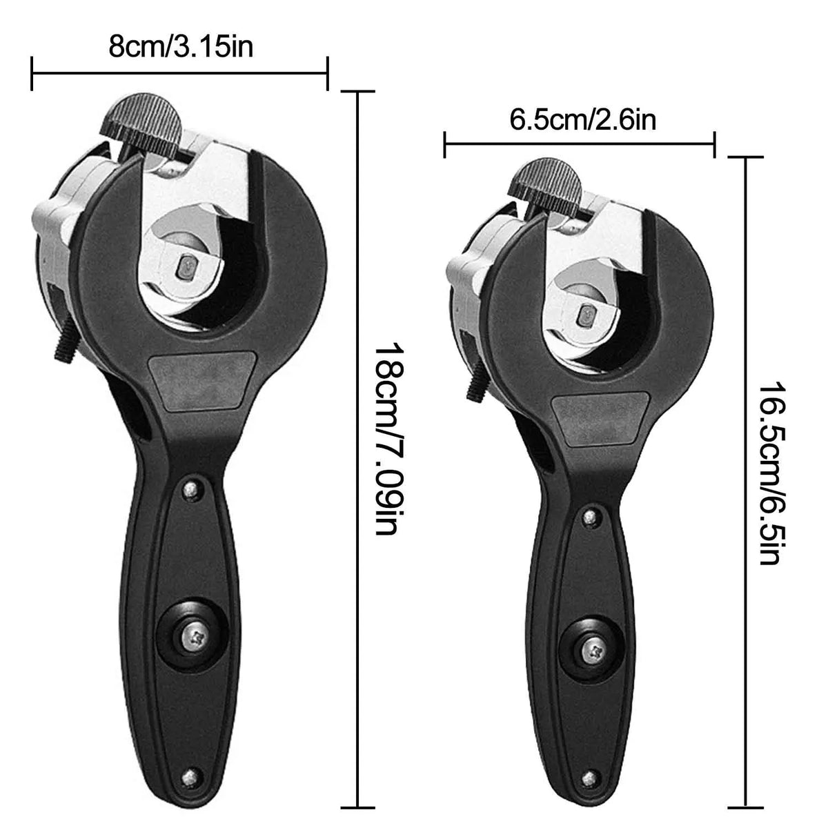Ratchet Pipe Cutter 6-23mm/8-29mm Copper Aluminium PVC - image 2