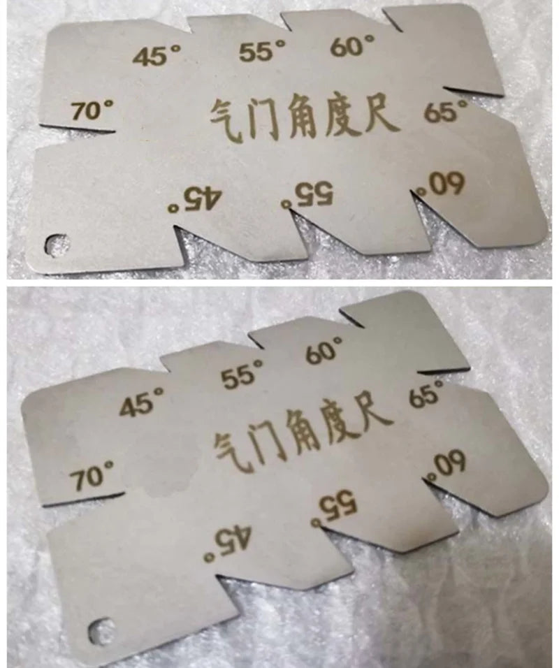 Valve Angle Gauge Ruler for Engine Valve Seat - 45/55/60/65/70 Degrees - image 11