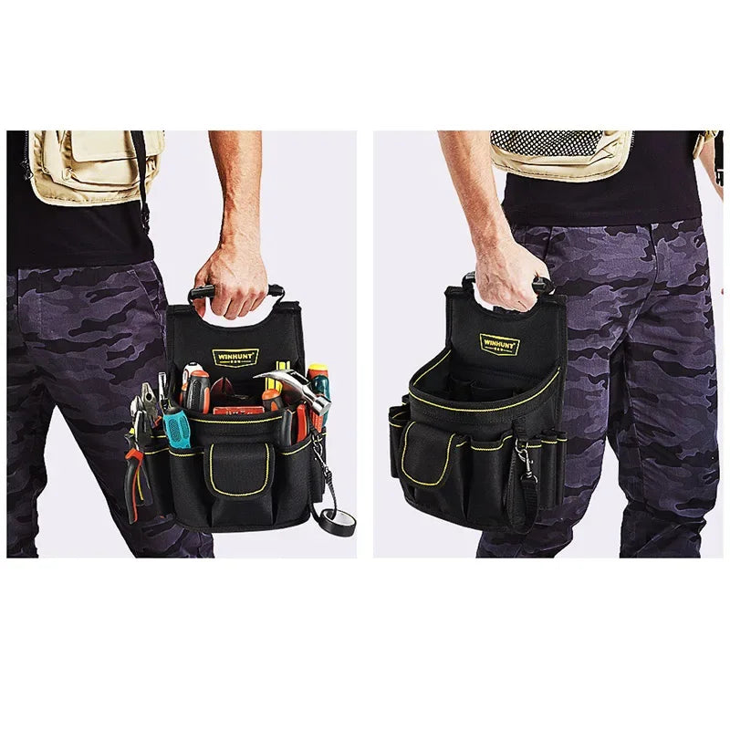 Professional Electrician Tool Bag Oxford Organizer with Multifunctional Pockets