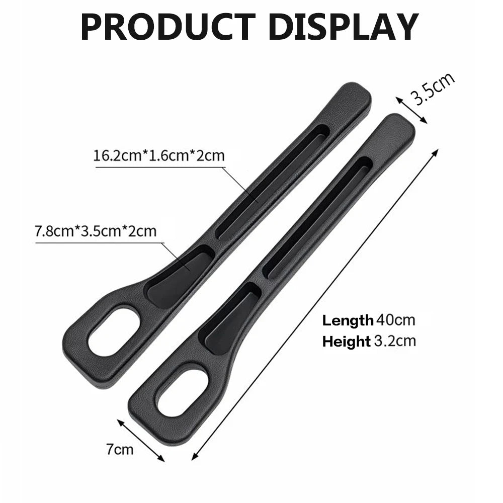 Car Seat Gap Filler, Universal Fit, Black or Brown