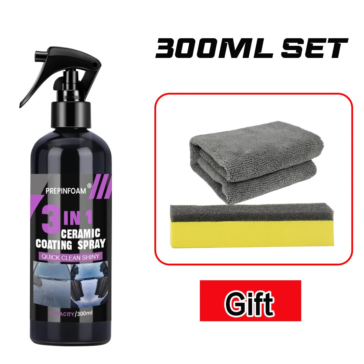 Nano Ceramic Coating Spray for Car Paint