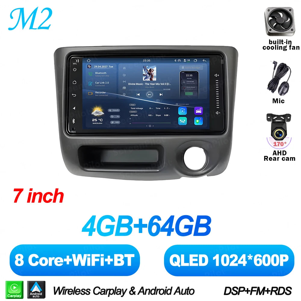 Toyota Vitz Yaris 1999-2005 7" Android 16 Multimedia Player - image 10