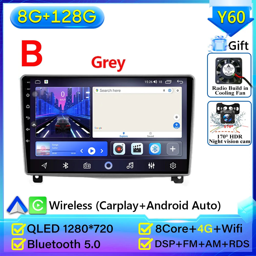 9-Inch Car Stereo for Peugeot 407 | Wireless CarPlay & Android Auto - image 22
