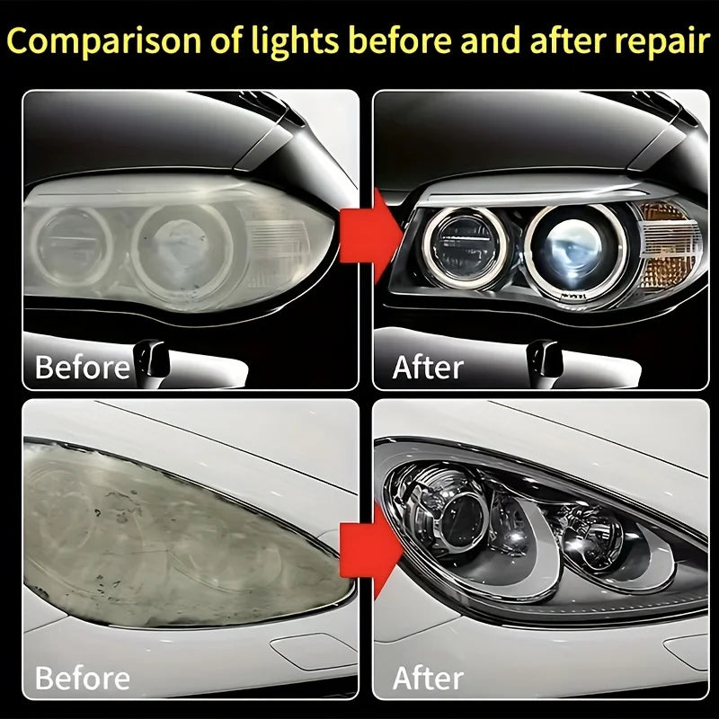 Headlight Restoration Polishing Paste