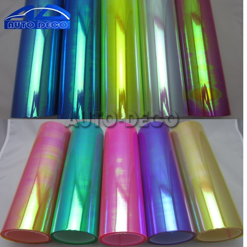Chameleon Headlight and Taillight Tint Film, 11.8 x 23.6 in