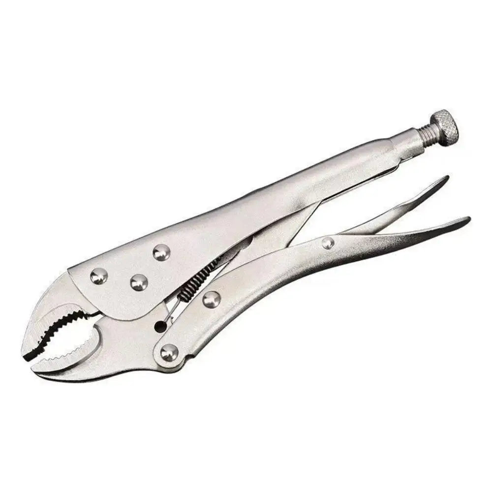 5 /10 Inch Locking Plier,Heavy-duty Powerful Curved Jaw Pliers,Multifunctional Pressure Pliers,Spanner Wrench Plier Lock Tools