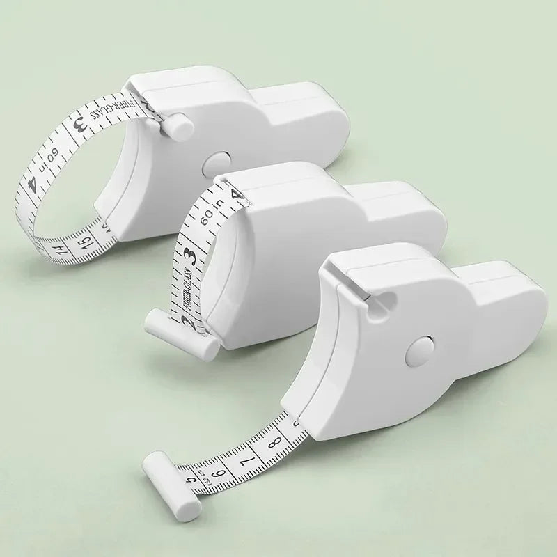 Portable Measuring Tape in Inches Mini Ruler Soft Measuring Tape Retractable Metric Tape Measuring Film for Body