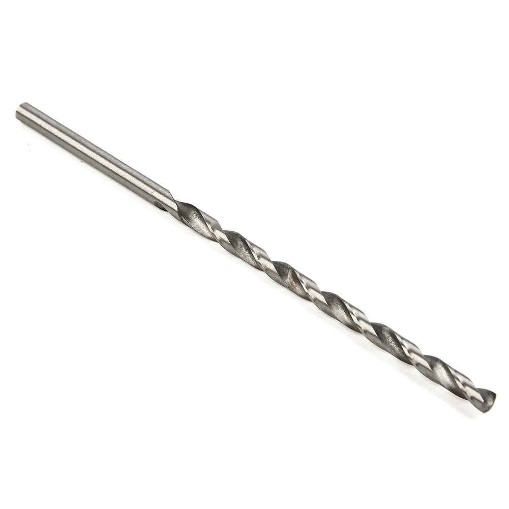 4Pcs Extra Long HSS High Speed Steel 150mm Drill Bit Set 2mm/3mm,3.5mm,4mm,5mm Bits For Wood, Aluminum, Plastic