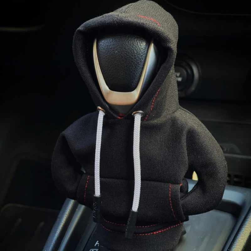 Gear Shift Knob Hoodie Cover, Universal for Manual & Automatic Shifters