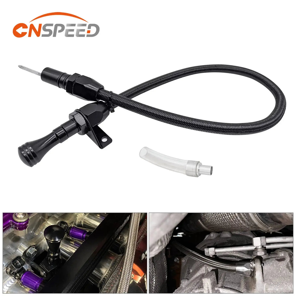 Transmission Dipstick Tube for GM 4L60E and 4L80E with LS Engines - view 2