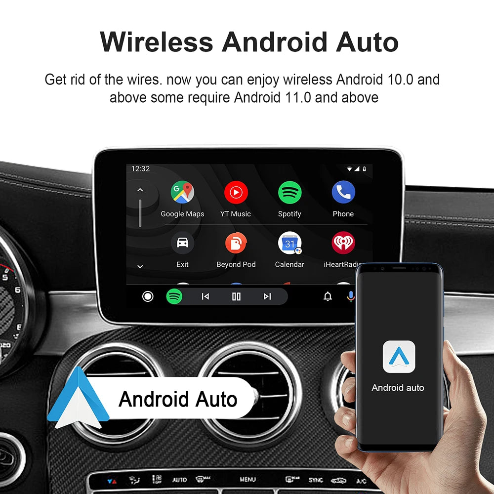 Wireless Android 13 CarPlay AI Box - Smart Car Streaming Device - image 5