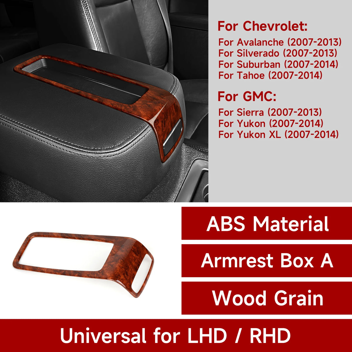 Chevy & GMC Interior Sticker Kit – Center Console & Dash Protection - image 8