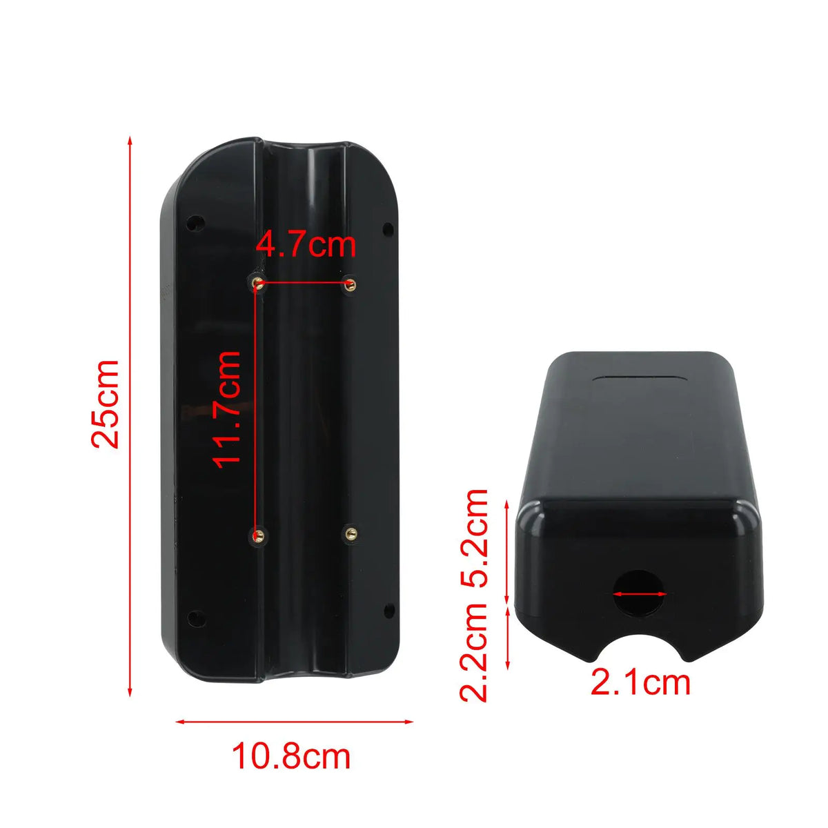 Electric Bikes Controller Box 250x105x75mm ABS Plastic Electric Bike Conversion For 1000-1500W Controller