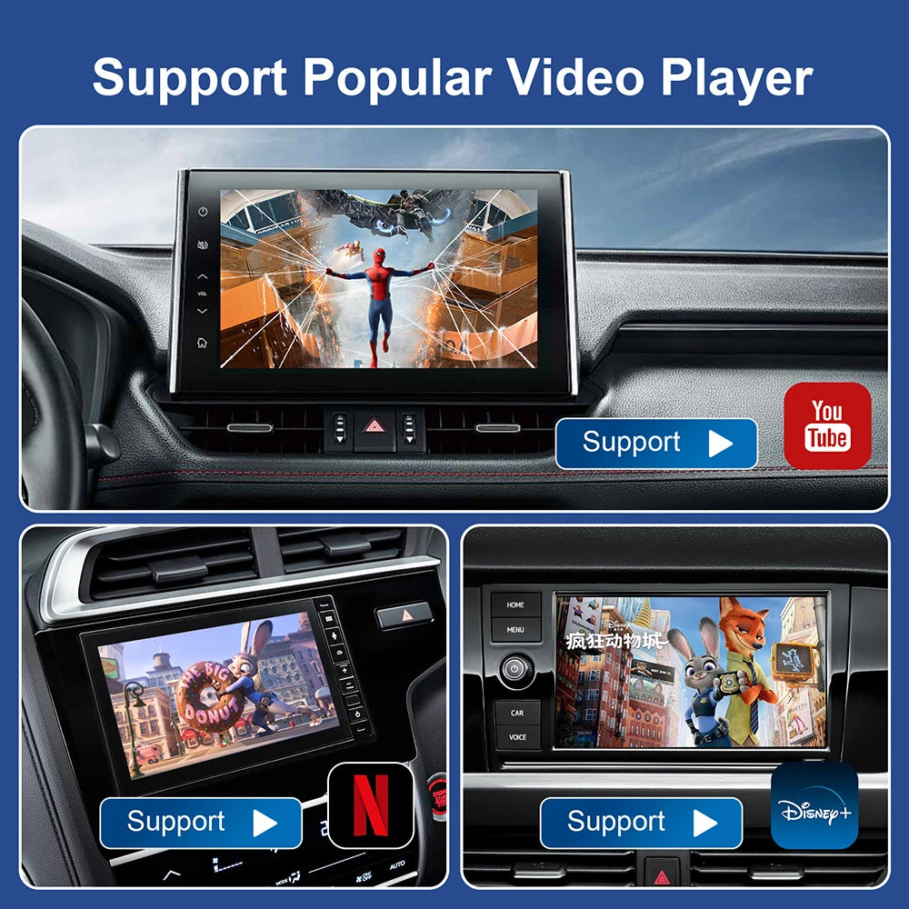 Wireless Android 13 CarPlay AI Box - Smart Car Streaming Device - image 2