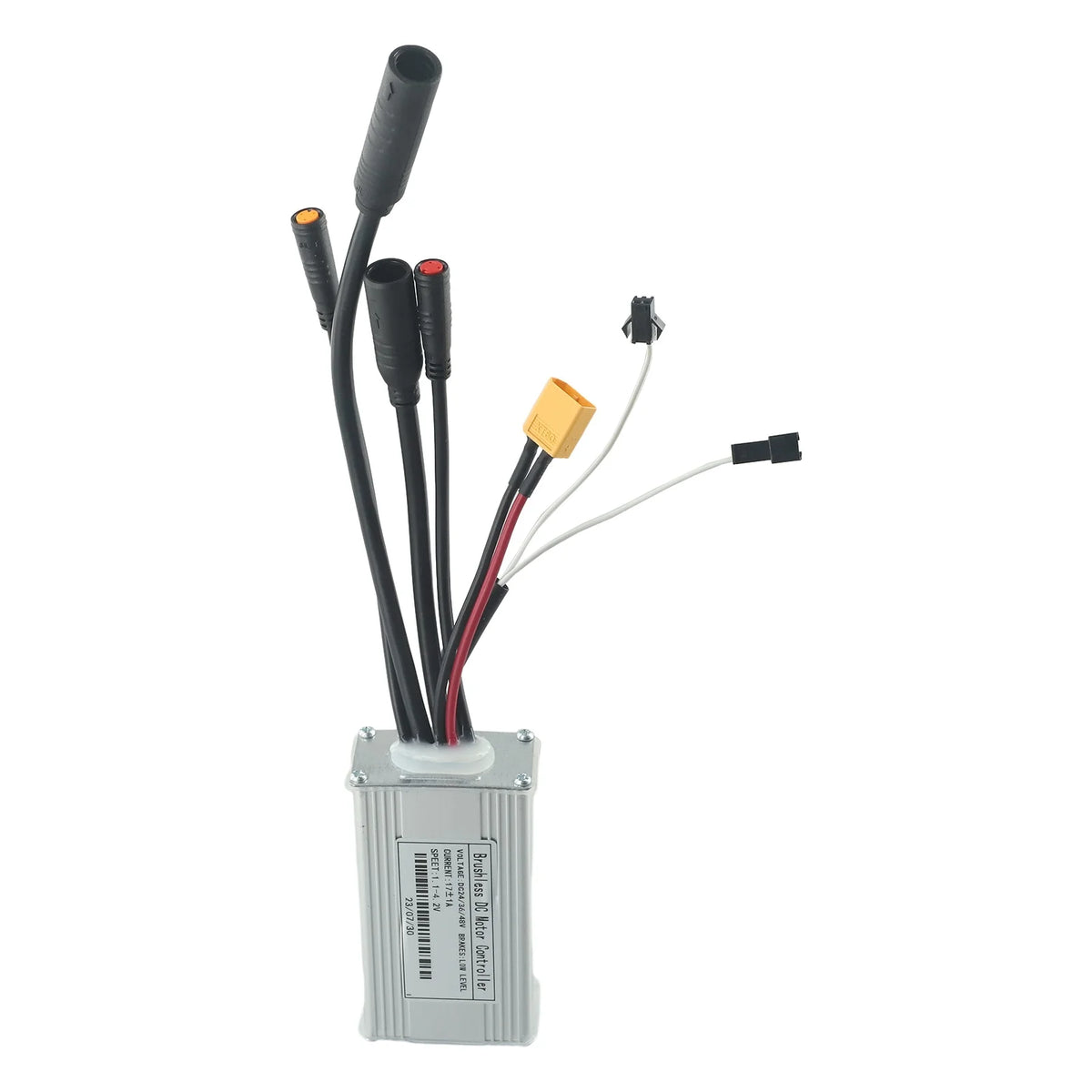 17A Ebike Controller 24V36V48V-17A 350W 6 Mosfets Ebike Kit Sine Wave Three-mode Electric Bike Replacement Parts