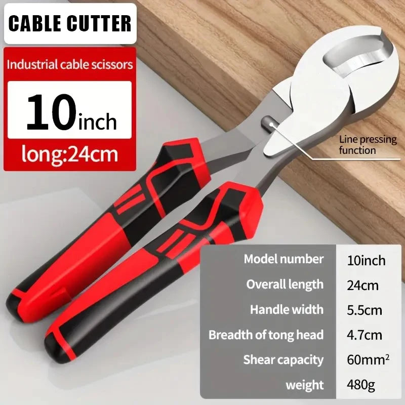 Heavy Duty Cable Cutter Wire Cutting Shears for Aluminum Copper Electrical Wire
