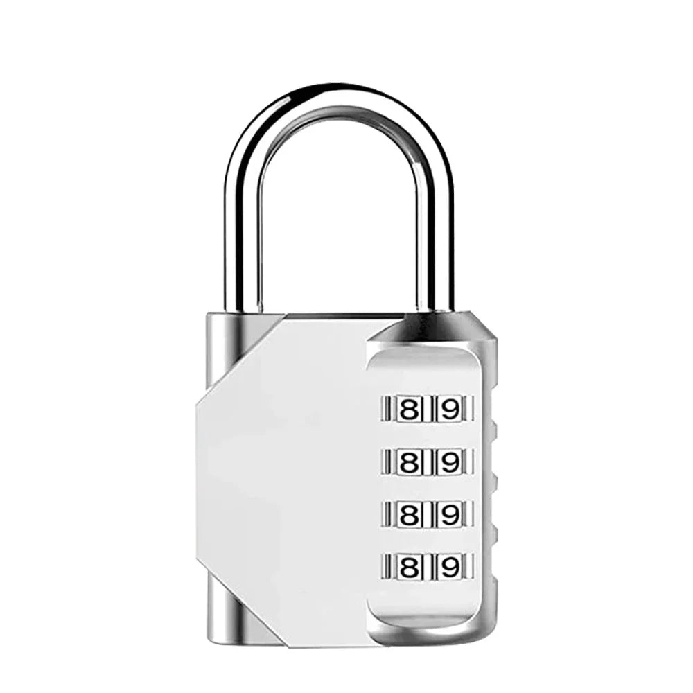Heavy-Duty Waterproof Combination Padlock, 4-Digit Outdoor