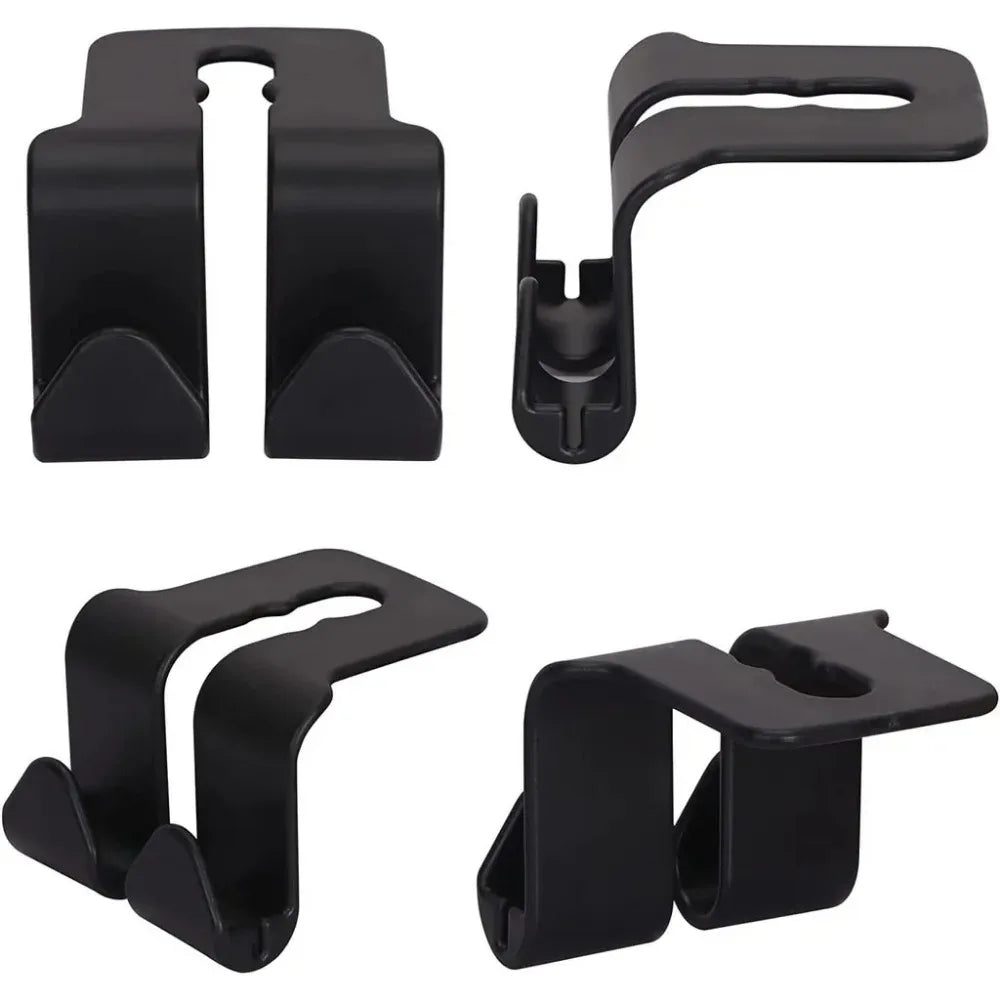 Universal Car Seat Headrest Hook Organizer - 4 Pack - image 4