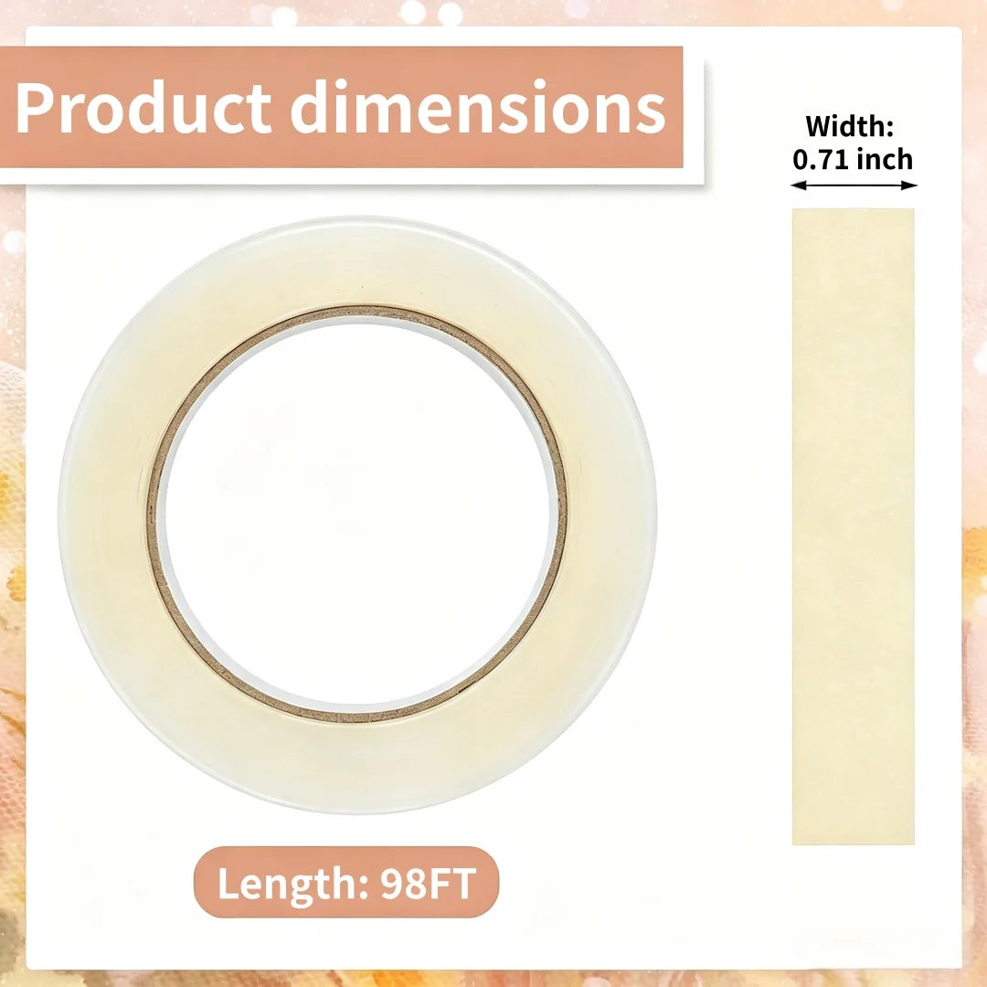 Masking tape, a universal tape used for classrooms, labels, crafts，offices, and school projects，easy to tear and clean to remove