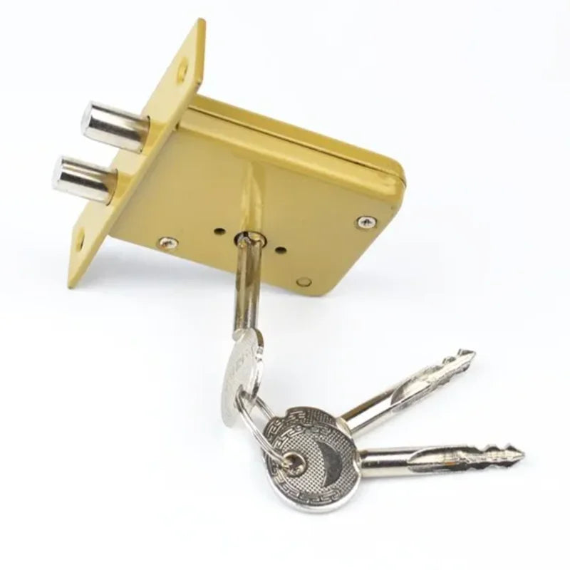 Invisible Double-Bar Mortise Deadbolt Security Lock