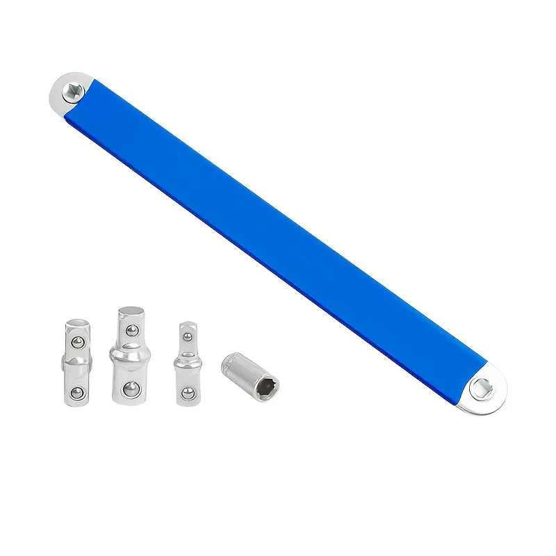 Dual-Head Adjustable Ratchet Extension Wrench, Carbon Steel - image 7