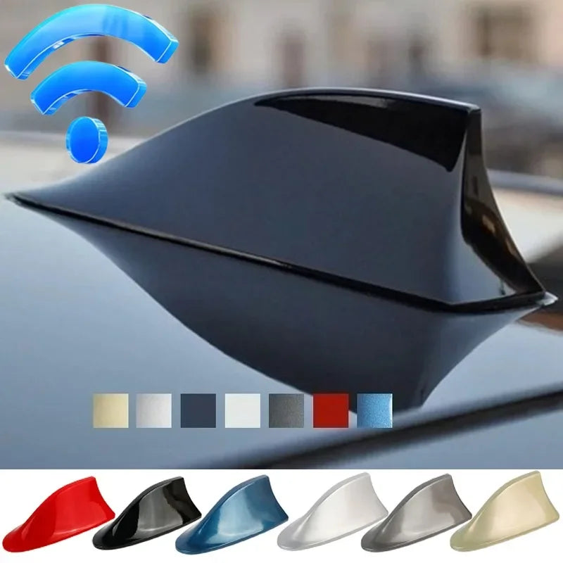 Shark Fin Roof Antenna Cover with FM/AM Cable