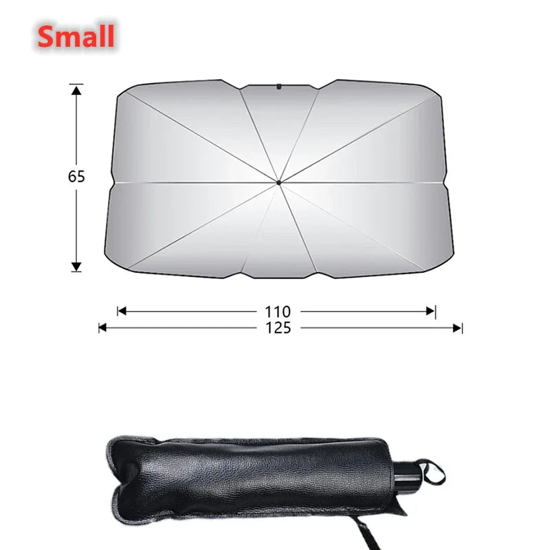 Car Sunshade Umbrella Sun Protector Parasol Interior Windshield Protection for Auto
